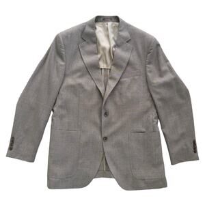 NWT Peter Millar SB Hyperlight Oatmeal Wool/Linen Feel Blazer Sport Coat 42R